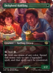 Delighted Halfling (0402) - Foil - Prerelease Promo